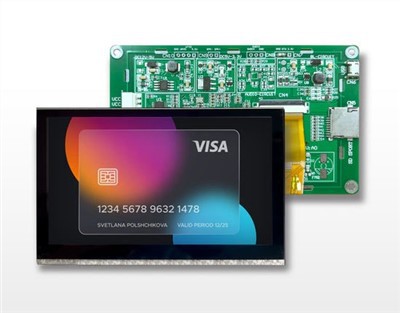 4.3 Inch TFT With Touch Display